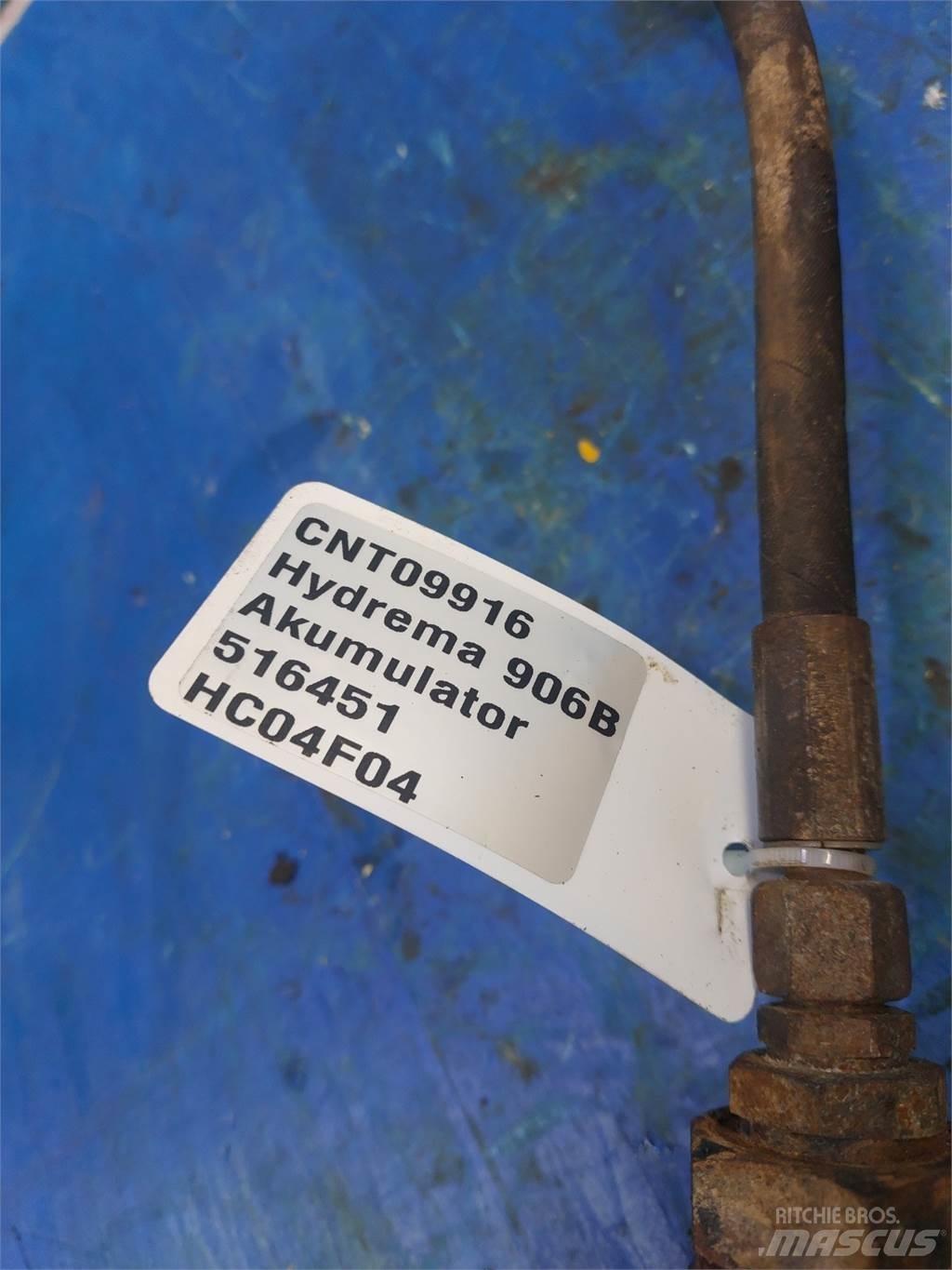 Hydrema 906B Гідравліка
