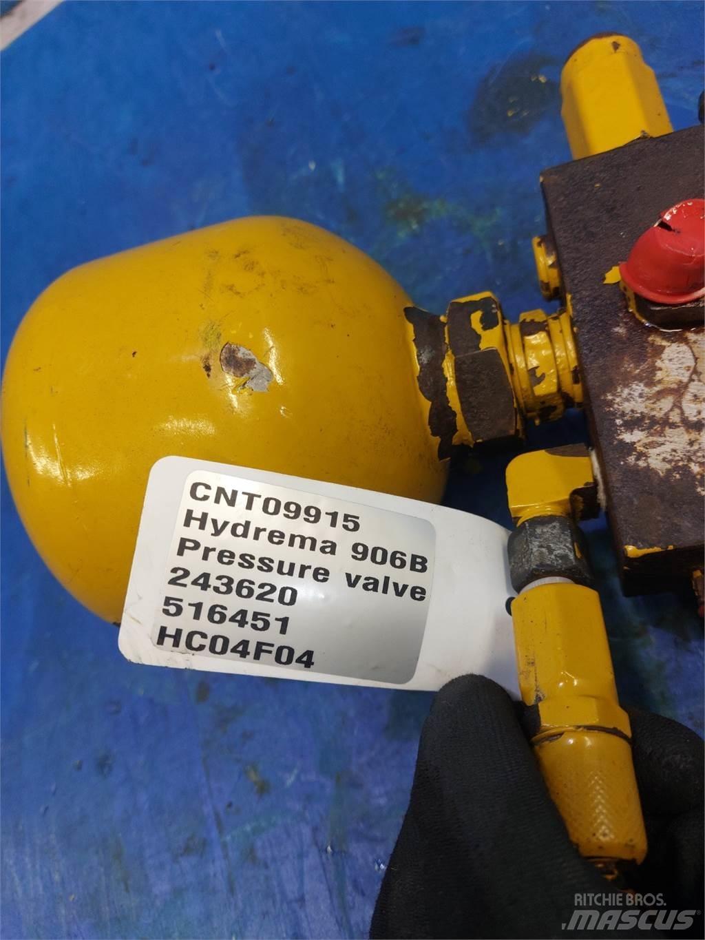 Hydrema 906B Гідравліка