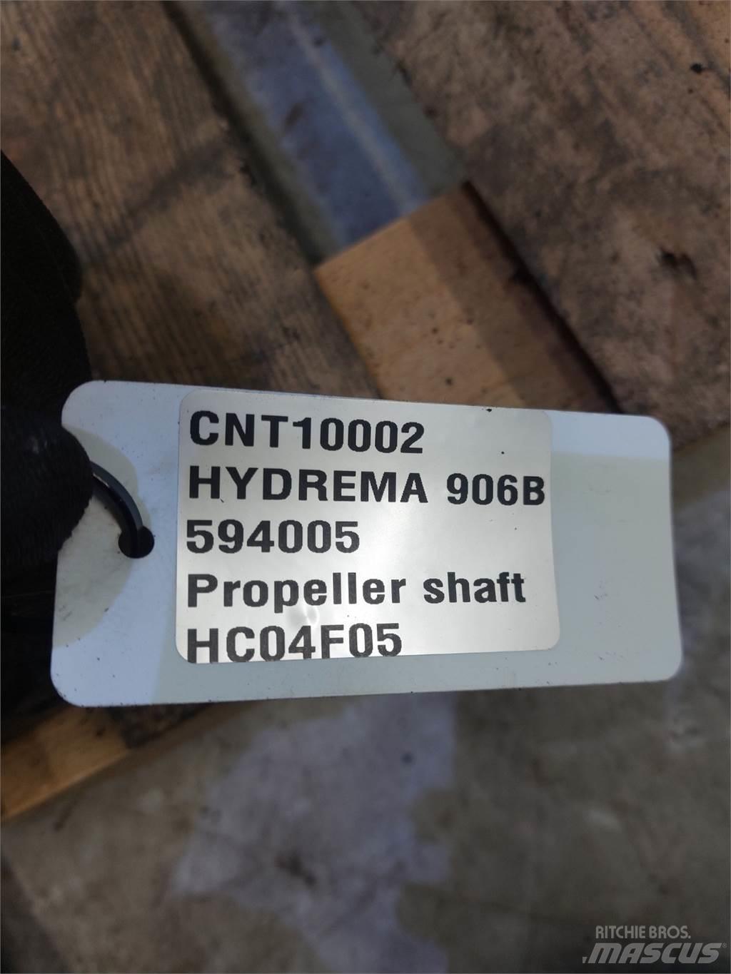 Hydrema 906B Осі