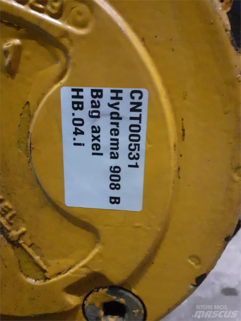 Hydrema 908B Осі