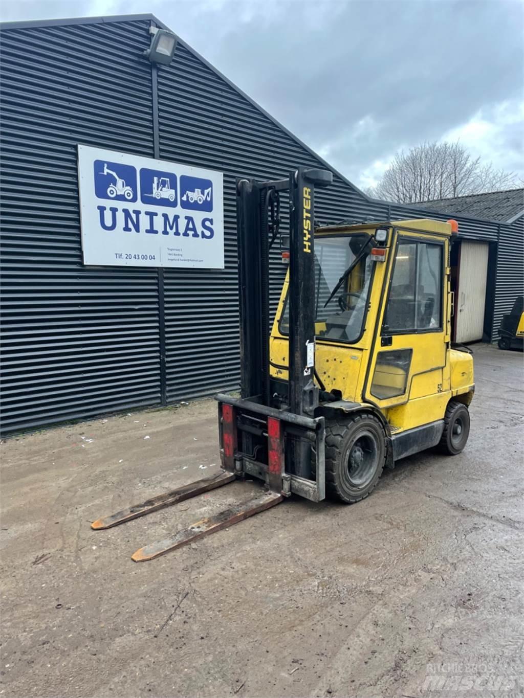 Hyster H2.50XL Газові навантажувачі