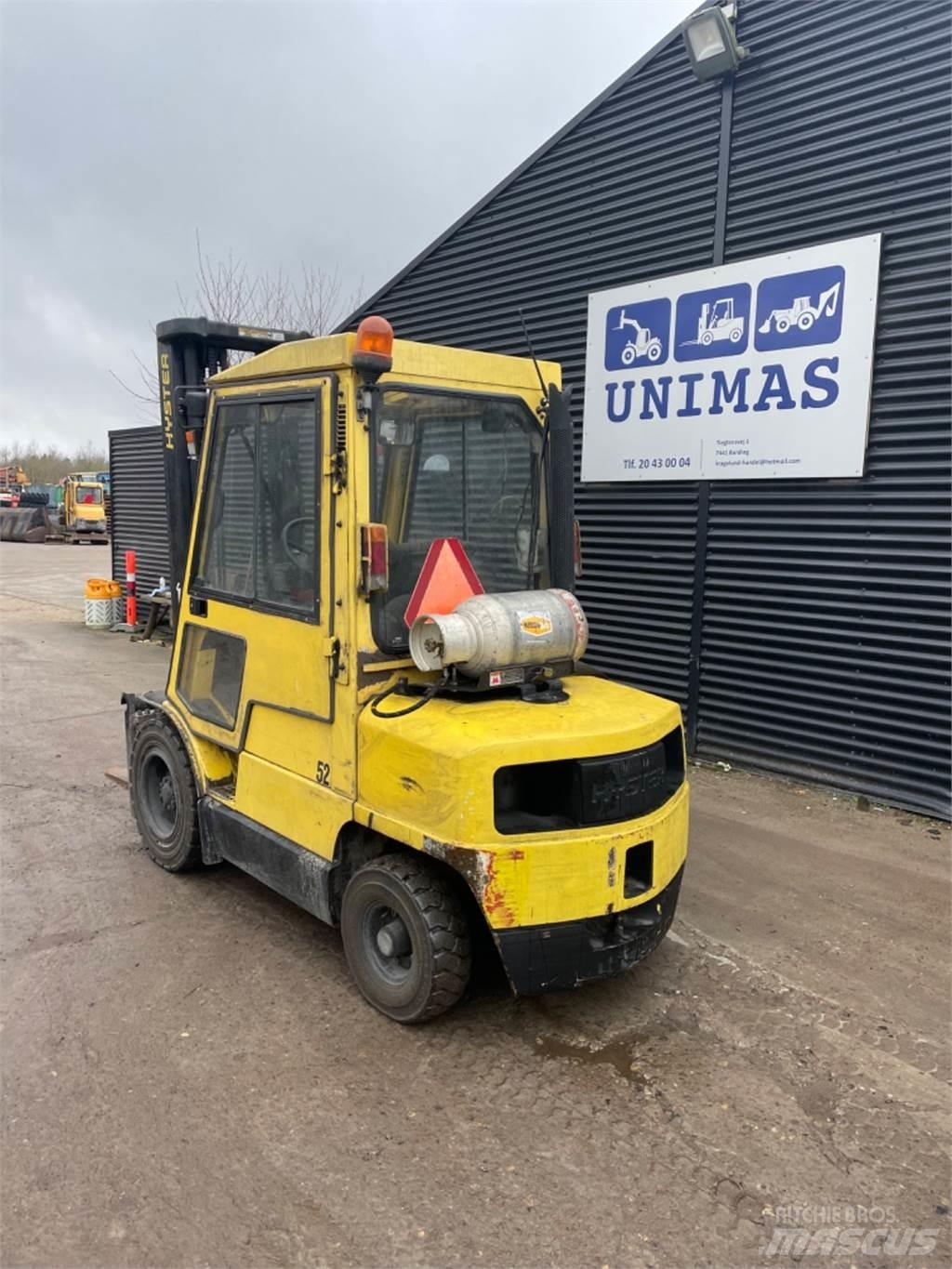 Hyster H2.50XL Газові навантажувачі