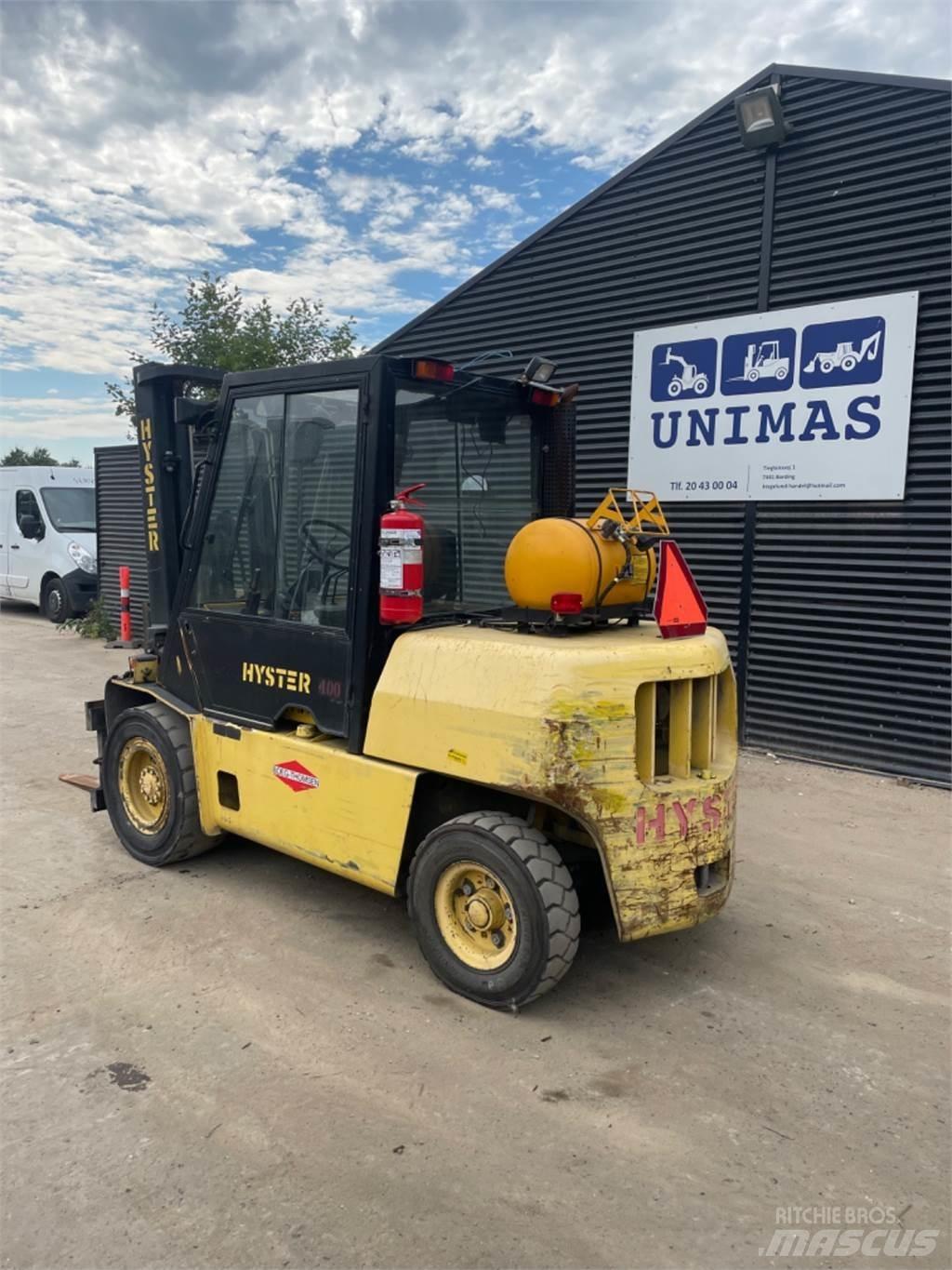Hyster H4.00XL Газові навантажувачі