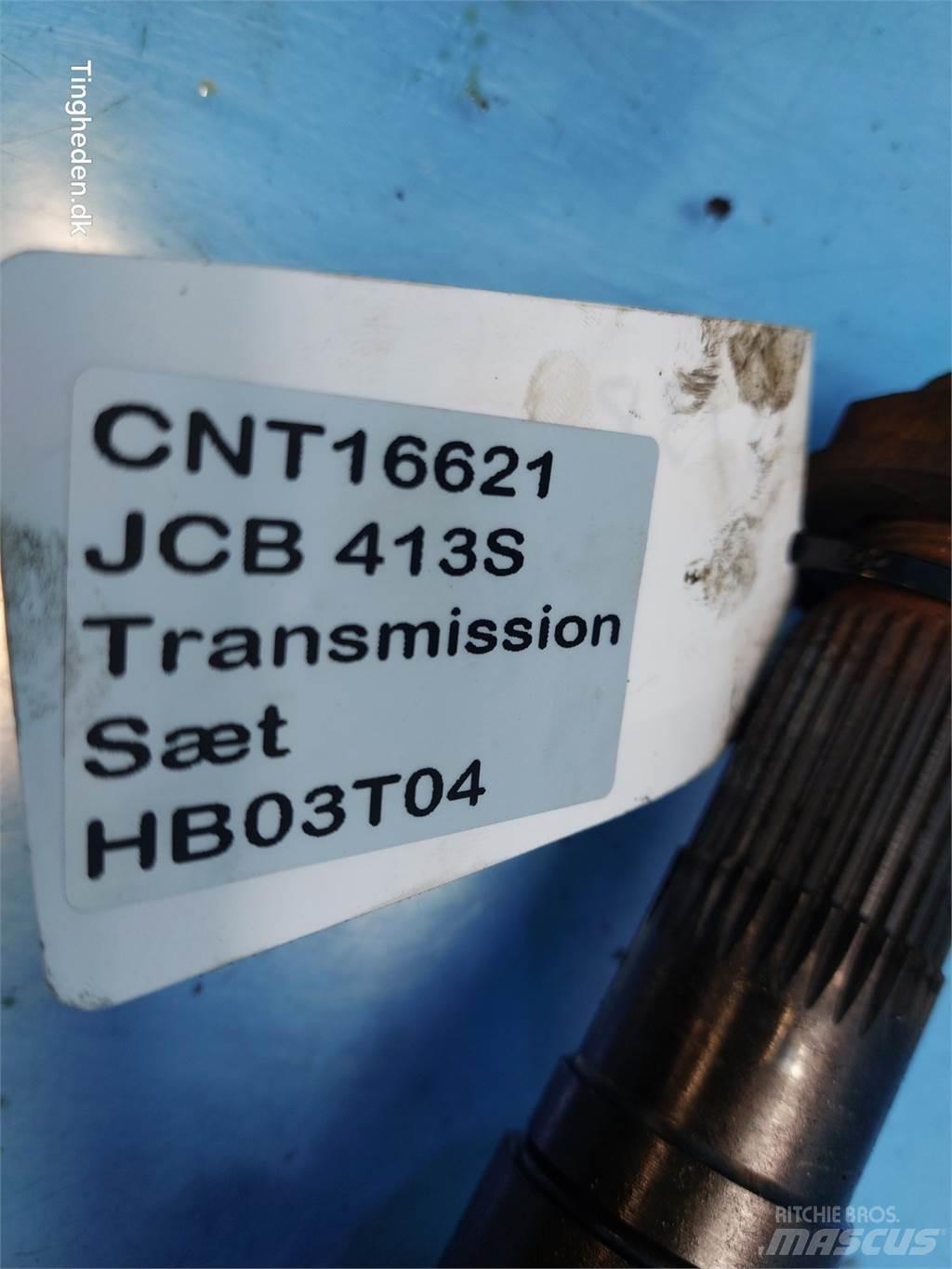 JCB 413S Коробка передач
