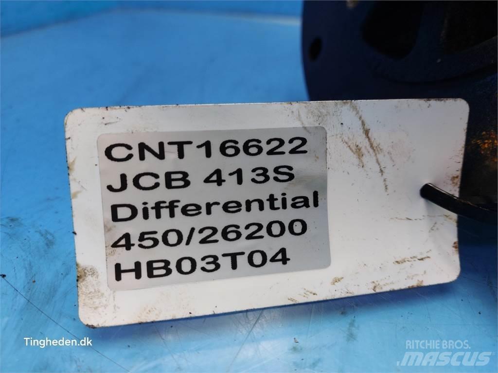 JCB 413S Коробка передач