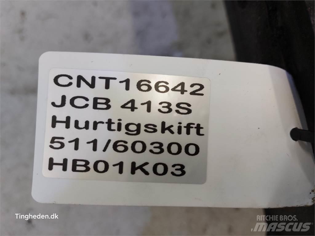 JCB 413S Швидкі з`єднувачі
