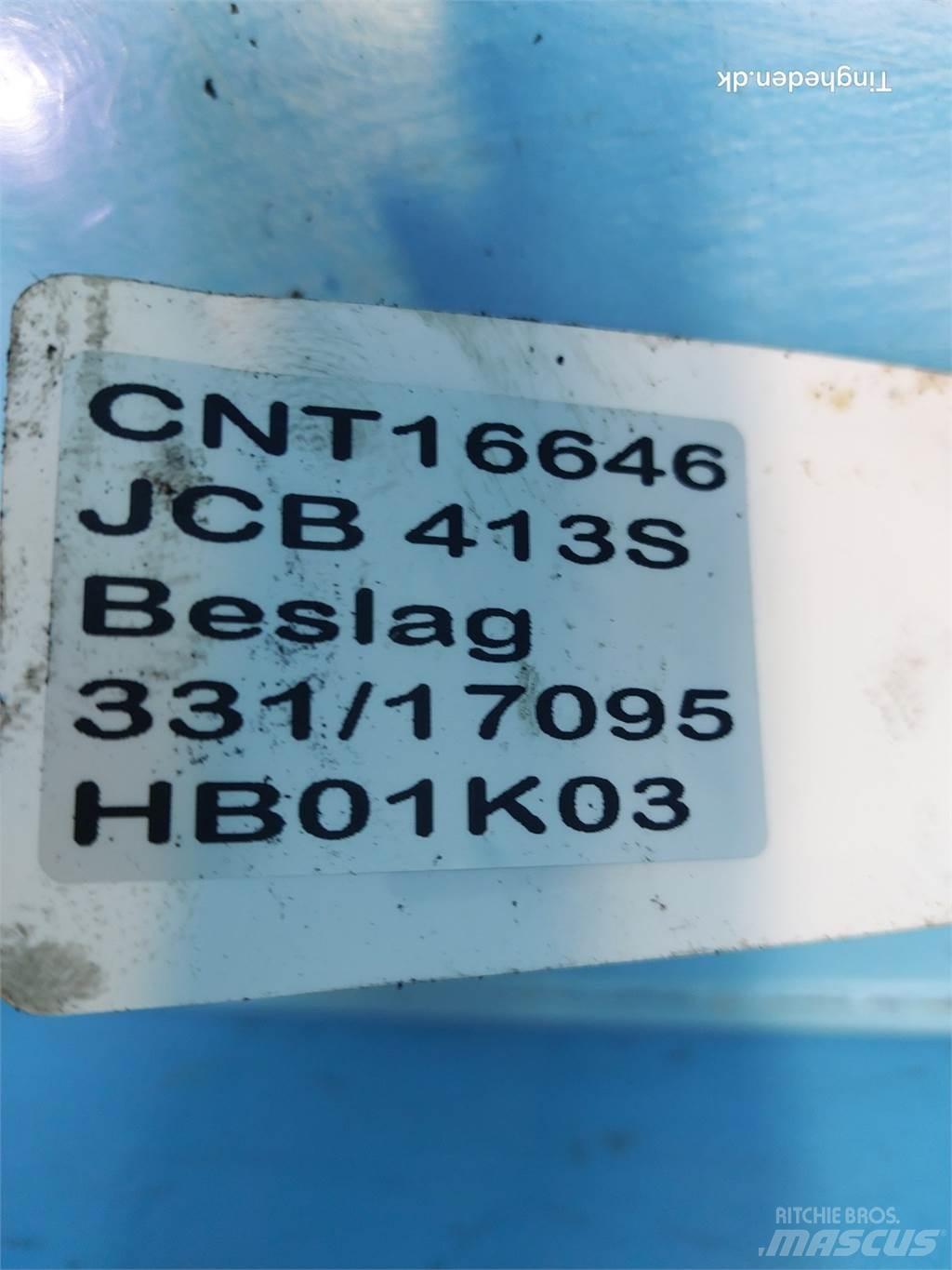 JCB 413S Бони і ковші