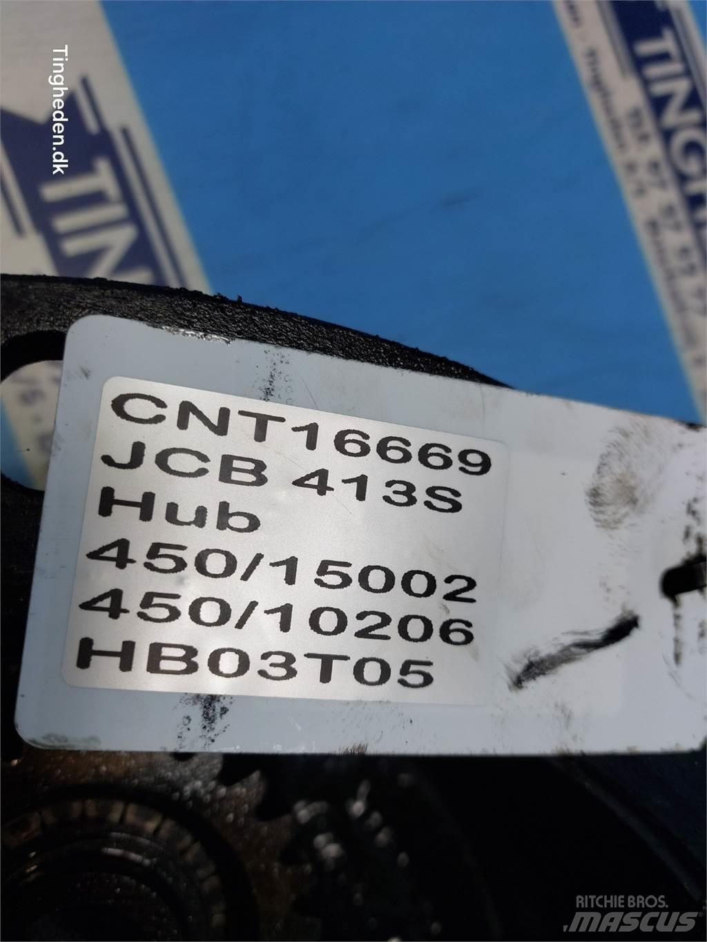 JCB 413S Осі