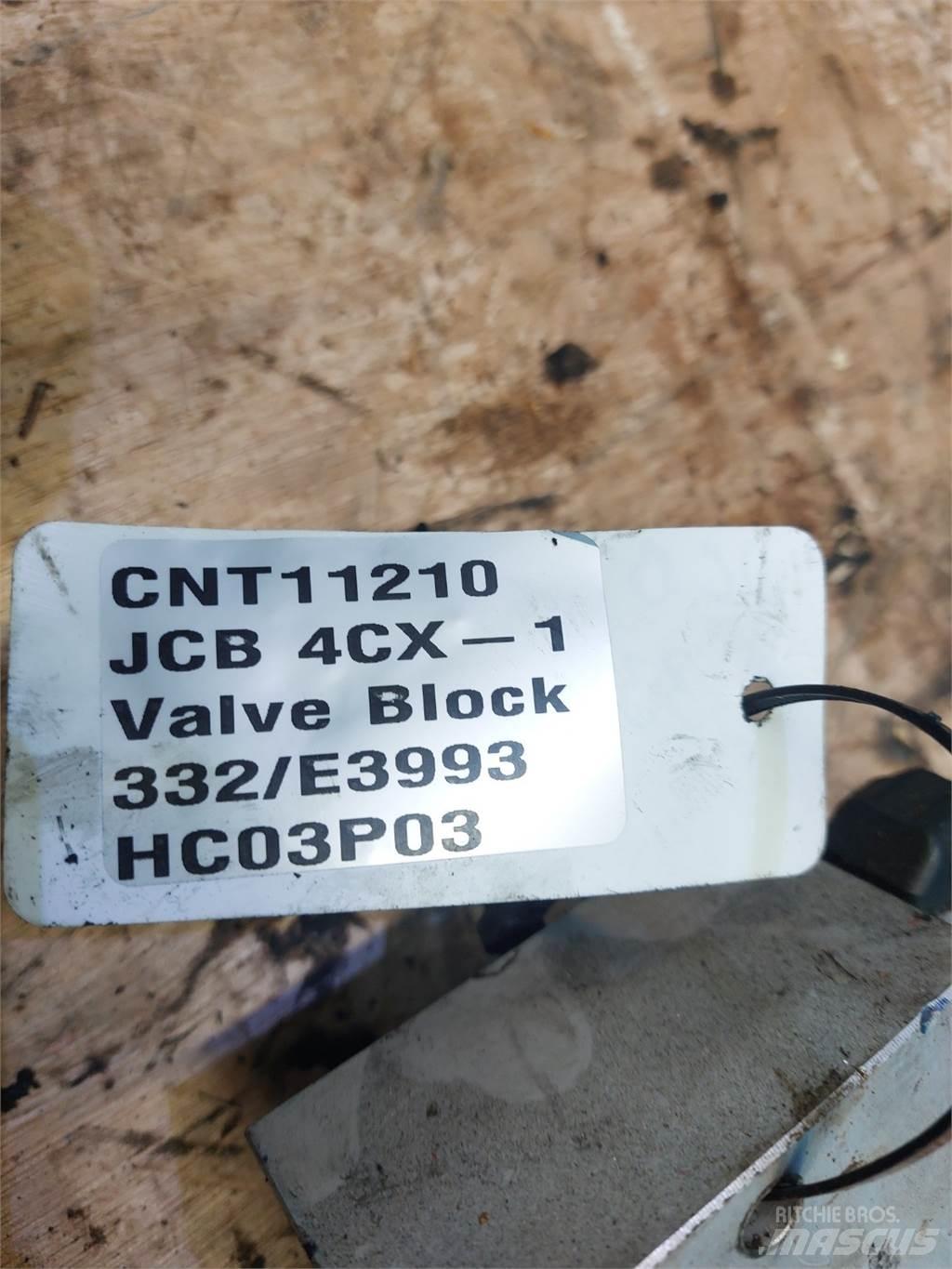 JCB 4CX Гідравліка