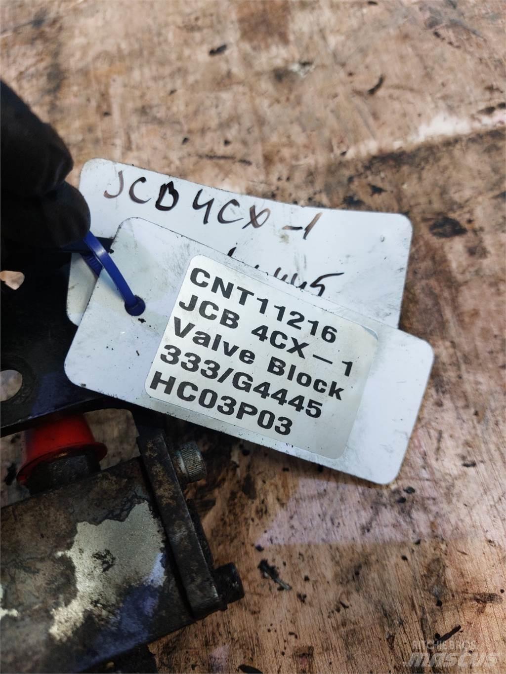 JCB 4CX Гідравліка
