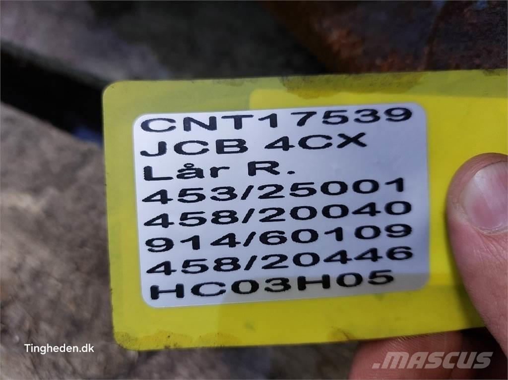 JCB 4CX Осі