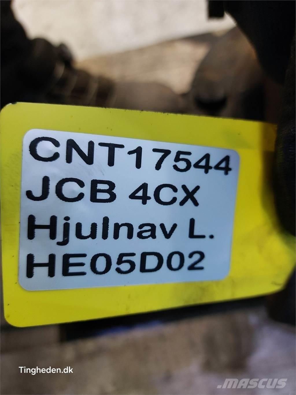 JCB 4CX Осі