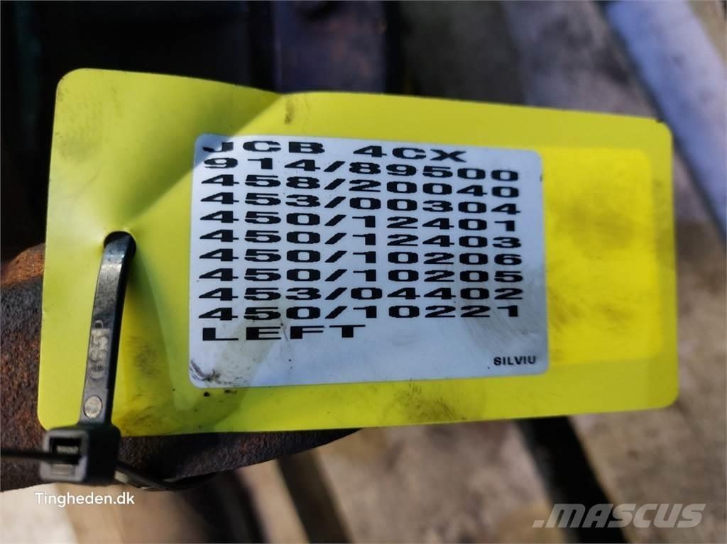JCB 4CX Осі