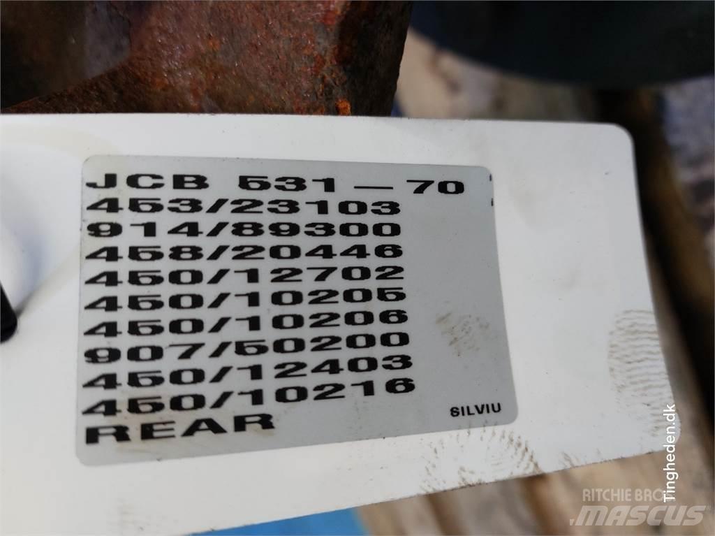 JCB 531-70 Осі