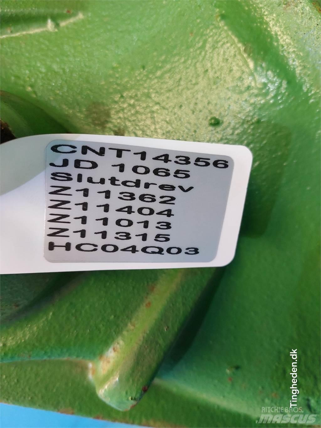 John Deere 1065 Додаткове обладнання для збиральних комбайнів