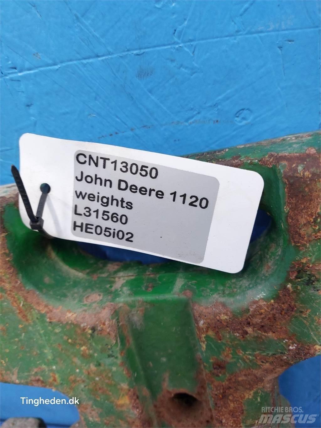 John Deere 1120 Фронтальні ваги
