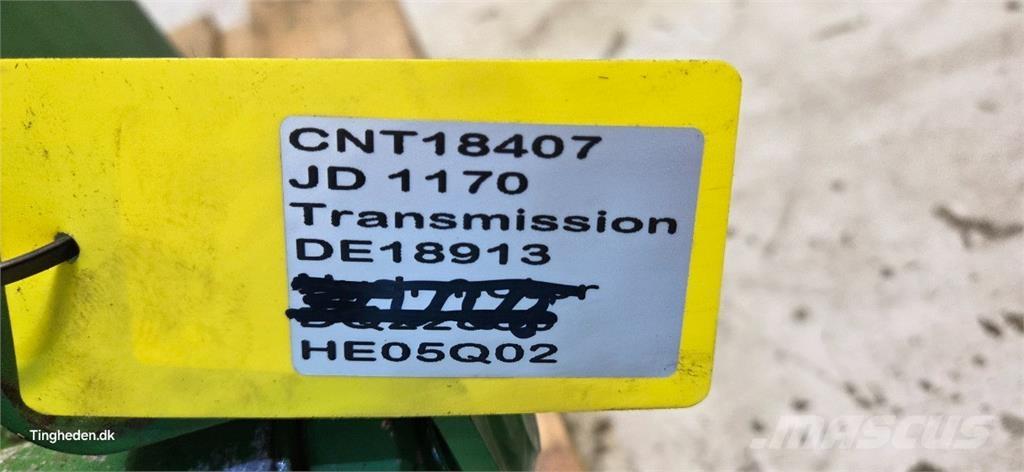 John Deere 1170 Коробка передач