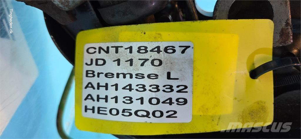 John Deere 1170 Коробка передач