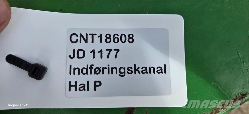 John Deere 1170 Додаткове обладнання для збиральних комбайнів