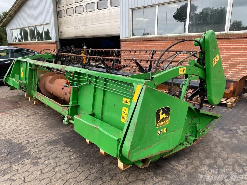 John Deere 16 Додаткове обладнання для збиральних комбайнів