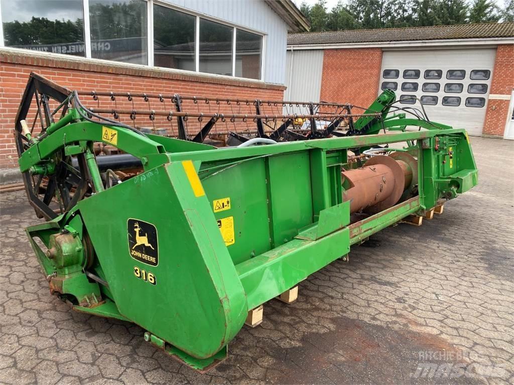 John Deere 16 Додаткове обладнання для збиральних комбайнів