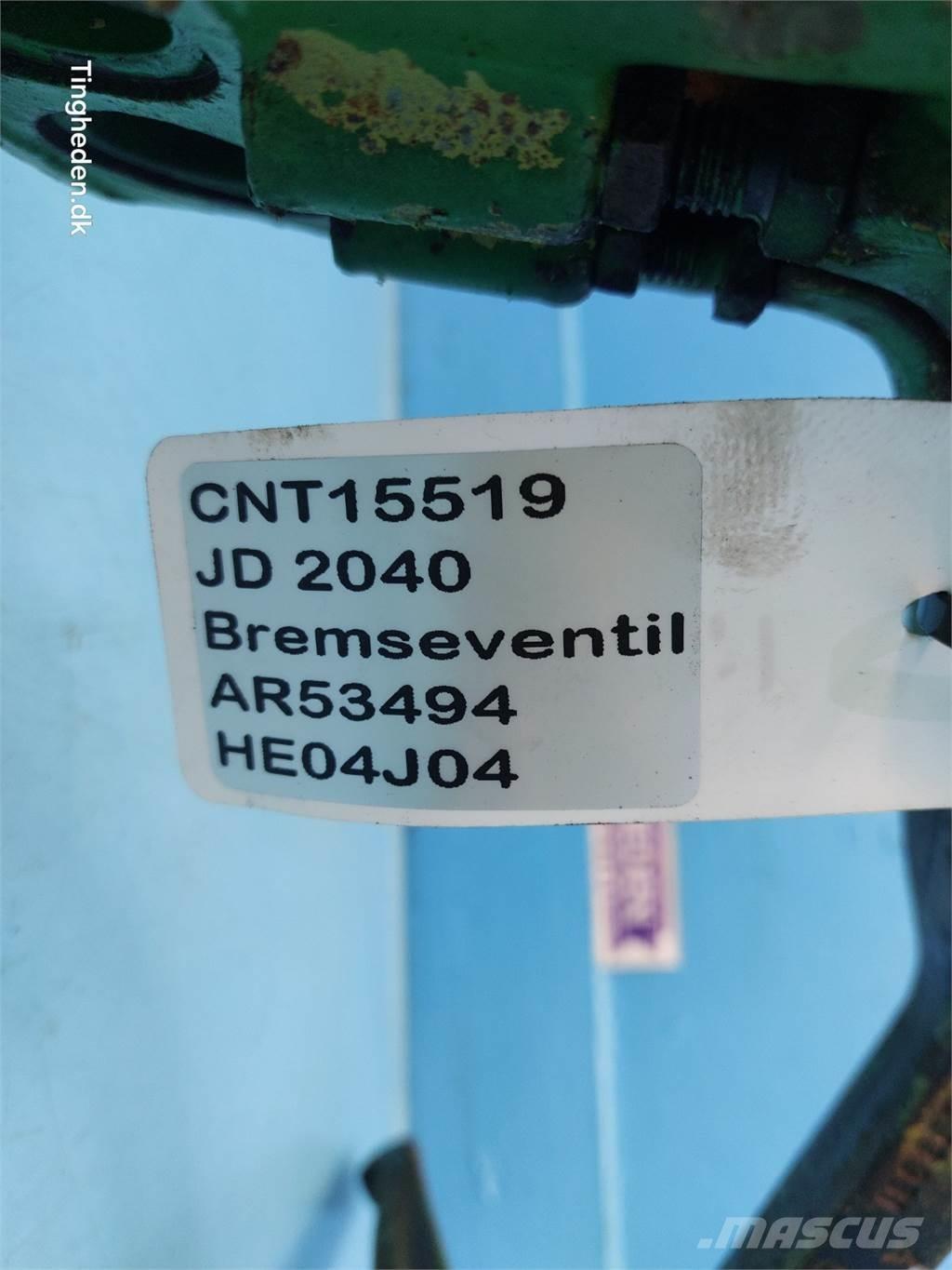 John Deere 2040 Гідравліка