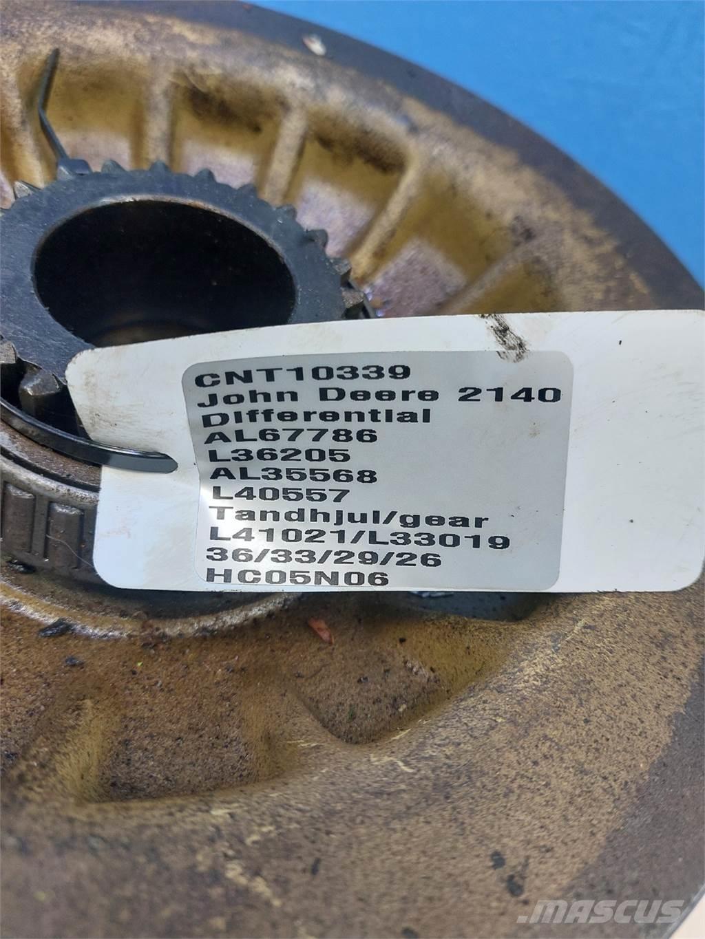 John Deere 2140 Коробка передач