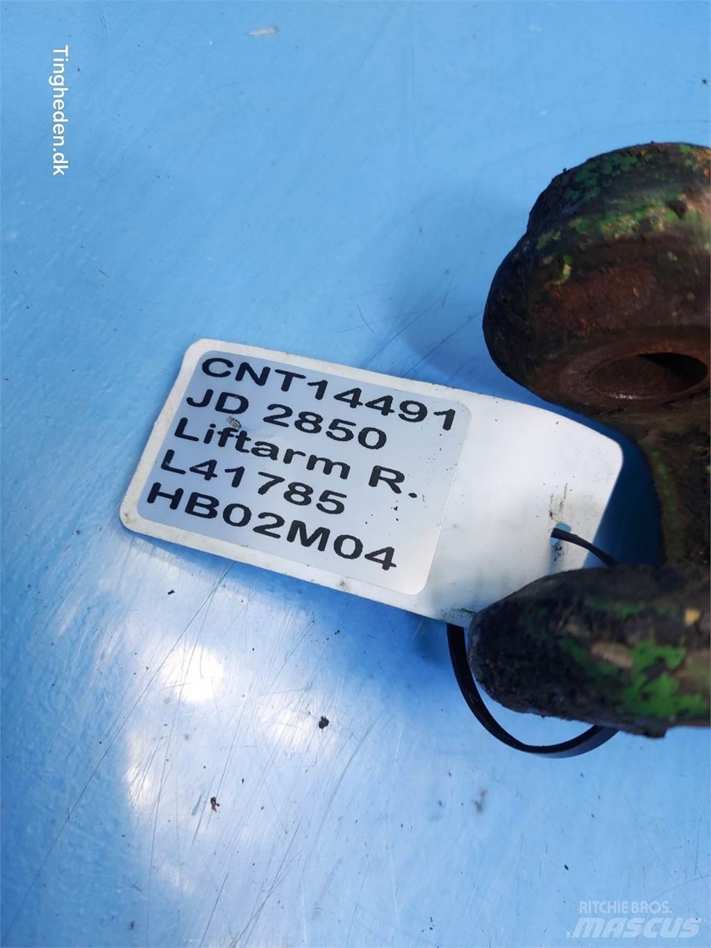 John Deere 2850 Інше додаткове обладнання для тракторів