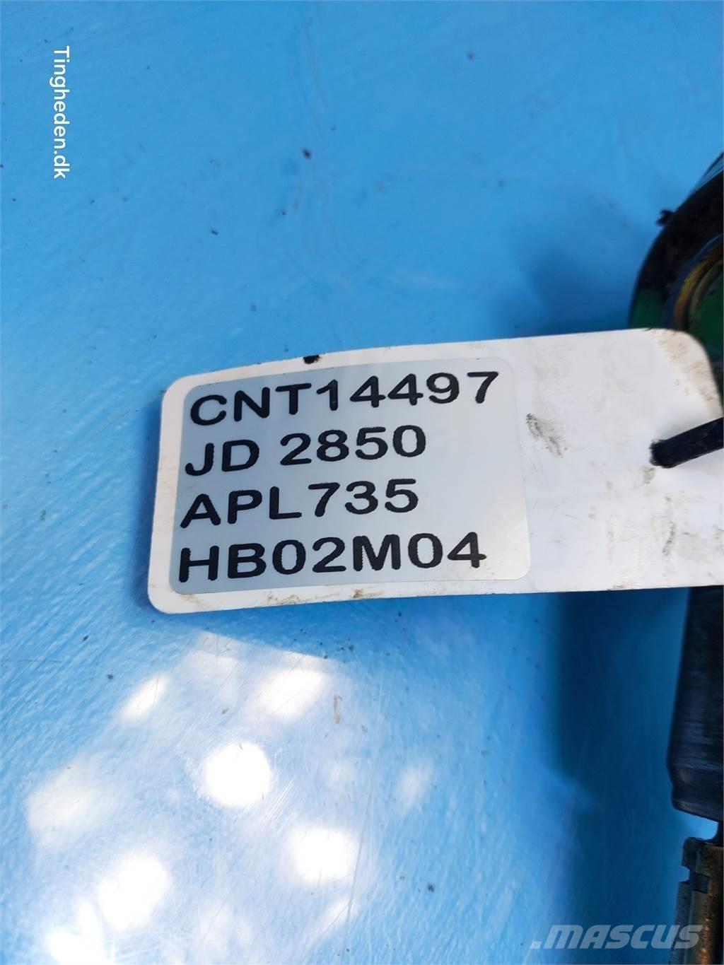 John Deere 2850 Інше додаткове обладнання для тракторів
