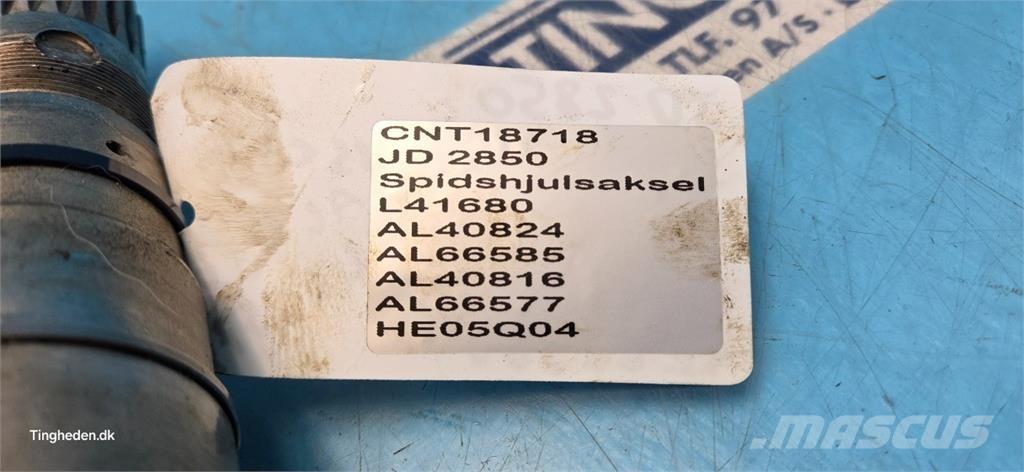 John Deere 2850 Коробка передач