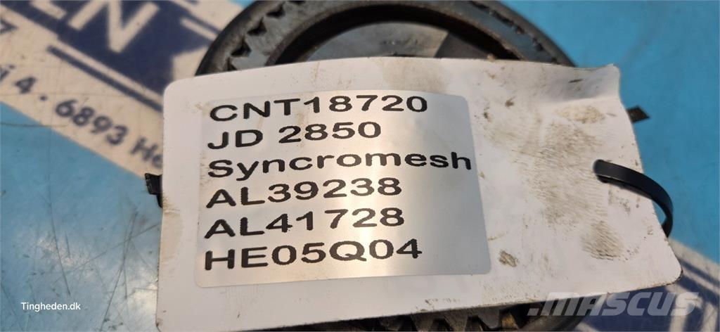 John Deere 2850 Коробка передач