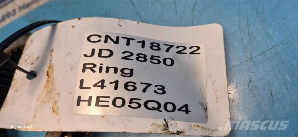John Deere 2850 Коробка передач