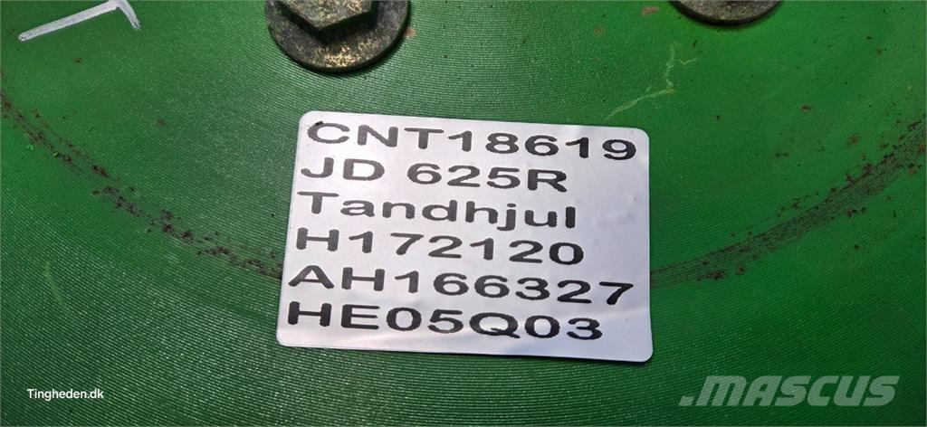 John Deere 625R Додаткове обладнання для збиральних комбайнів