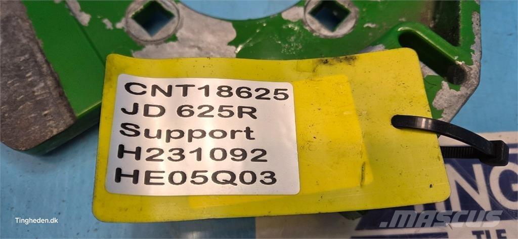 John Deere 625R Додаткове обладнання для збиральних комбайнів