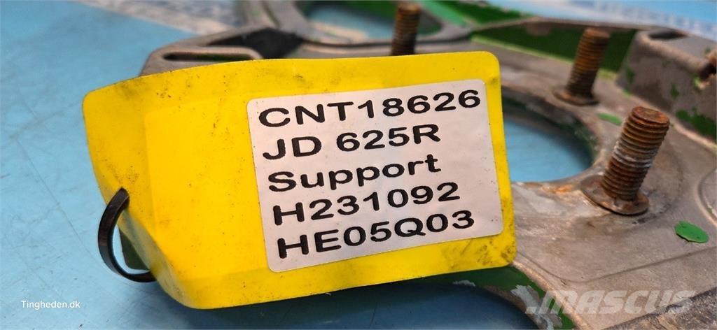 John Deere 625R Додаткове обладнання для збиральних комбайнів