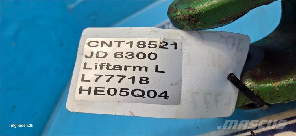 John Deere 6300 Інше додаткове обладнання для тракторів