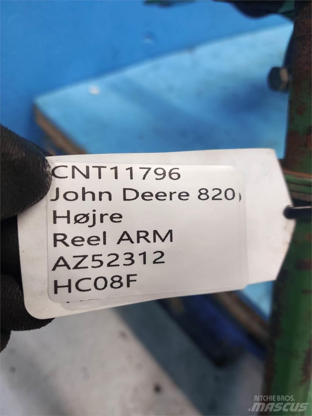 John Deere 820 Додаткове обладнання для збиральних комбайнів