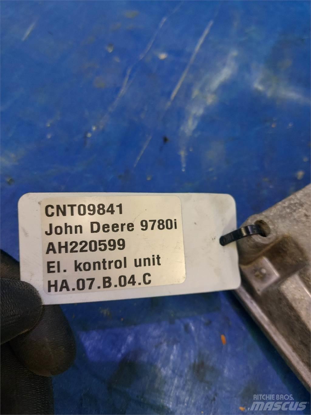 John Deere 9780 Електроніка