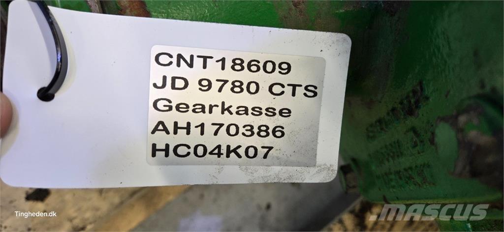 John Deere 9780 Коробка передач