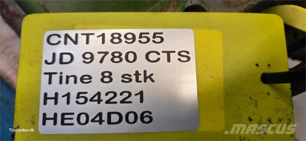 John Deere 9780 Додаткове обладнання для збиральних комбайнів