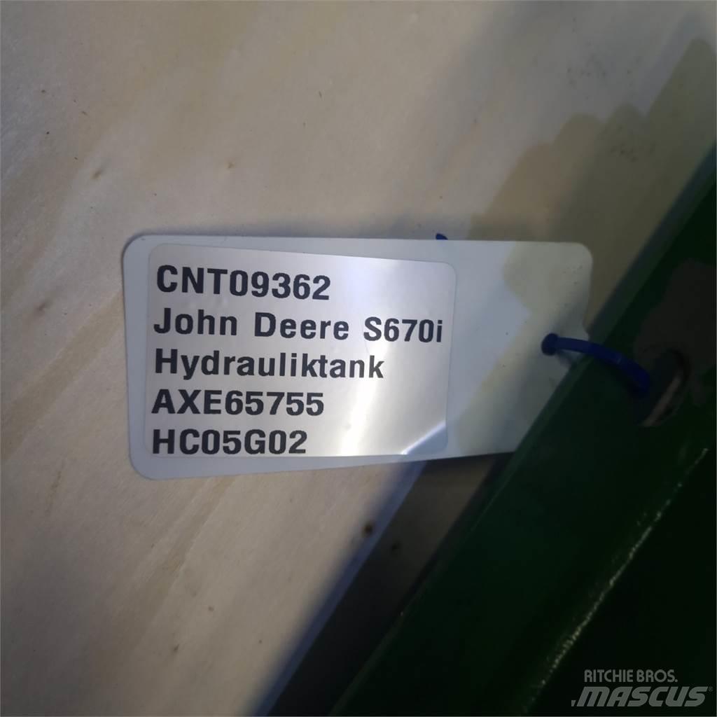John Deere S670 Гідравліка