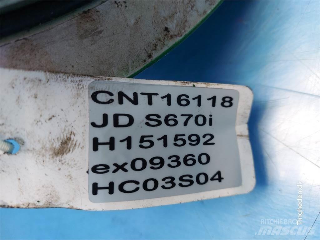 John Deere S670 Коробка передач
