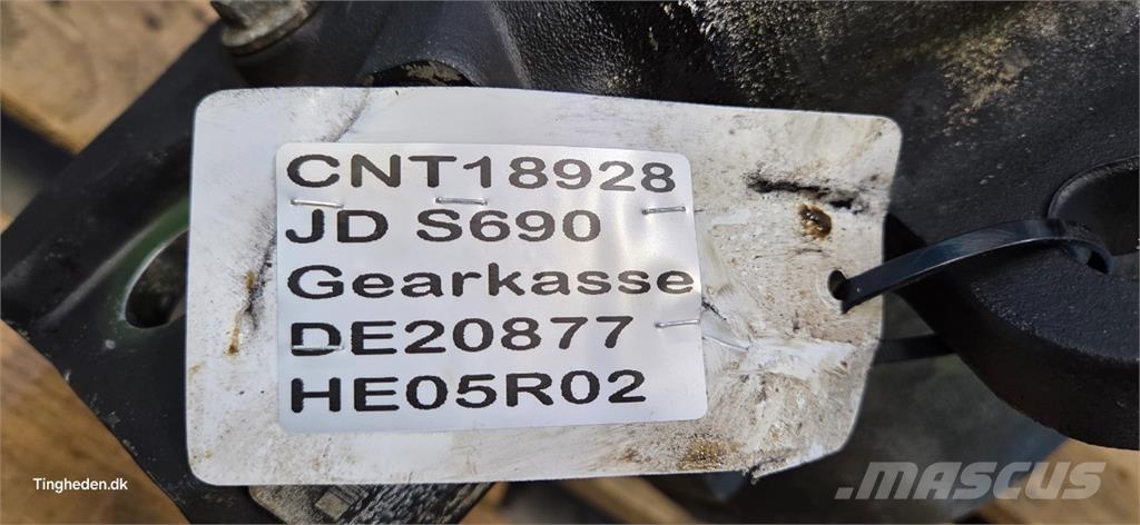 John Deere S690 Коробка передач