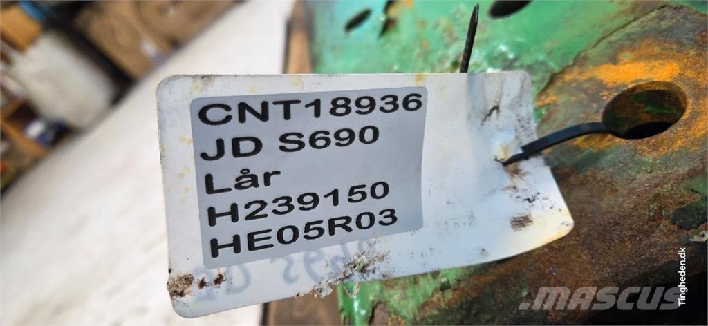 John Deere S690 Додаткове обладнання для збиральних комбайнів