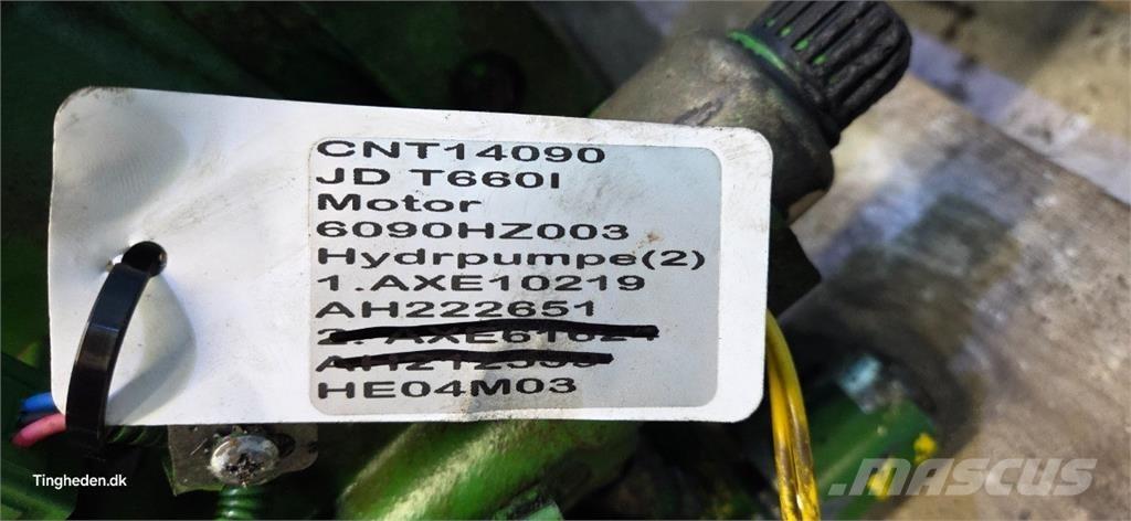 John Deere T660 Гідравліка
