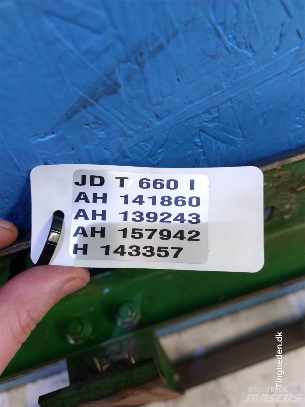 John Deere T660I Додаткове обладнання для збиральних комбайнів