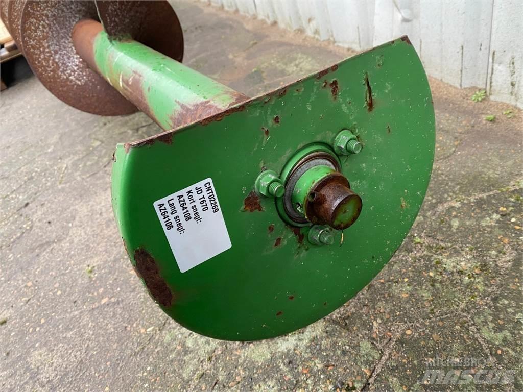 John Deere T670 Додаткове обладнання для збиральних комбайнів