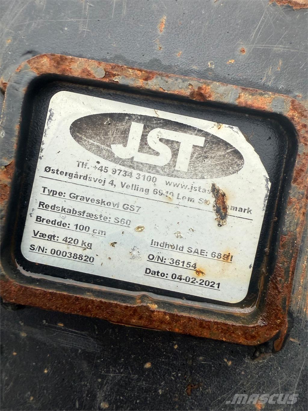 JST skovl Ковші