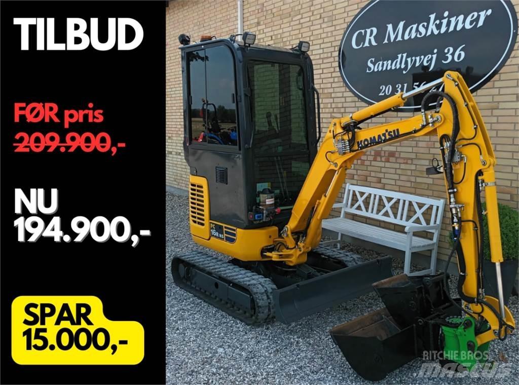 Komatsu pc16r hs Міні-екскаватори < 7т