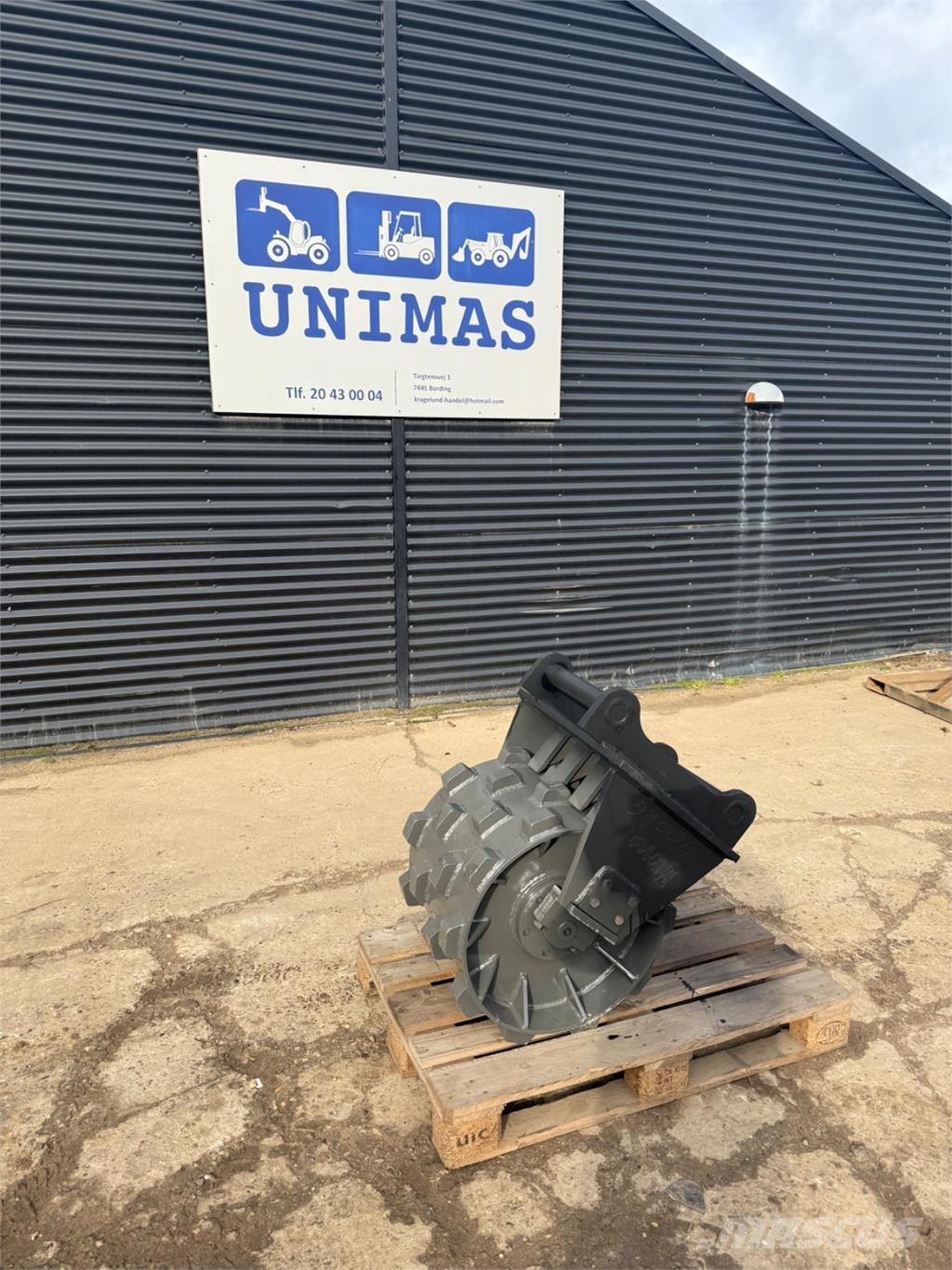  Kompakterhjul Віброплити та вібротрамбовки